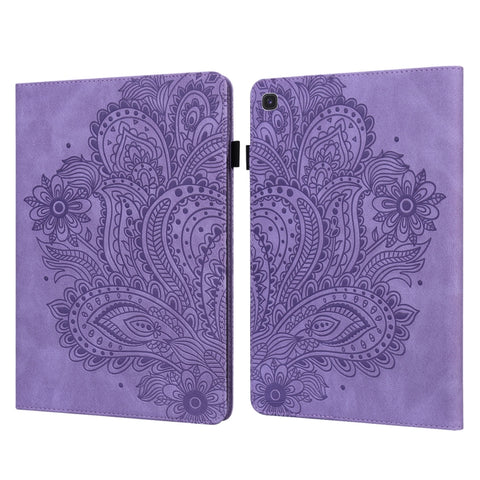 Peacock Embossed Pattern Leather Tablet Case, For Lenovo Tab M8 4th Gen TB-300FU, For Lenovo Tab P11 Gen 2, For Lenovo Tab P11 Pro Gen 2, For Huawei MatePad SE 10.4 2022, For Samsung Galaxy Tab S5e, For Samsung Galaxy Tab A 9.7 T550 / T555