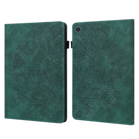 Peacock Embossed Pattern Leather Tablet Case, For Lenovo Tab M8 4th Gen TB-300FU, For Lenovo Tab P11 Gen 2, For Lenovo Tab P11 Pro Gen 2, For Huawei MatePad SE 10.4 2022, For Samsung Galaxy Tab S5e, For Samsung Galaxy Tab A 9.7 T550 / T555