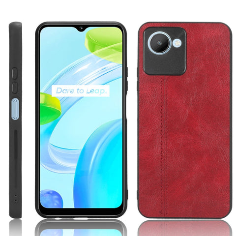 Sewing Cow Pattern Skin PC + PU + TPU Phone Case, For OPPO A58 5G, For Realme C30s/C30 4G, For Infinix Note 11/Note 12 G88, For Infinix Note 12 G96, For Xiaomi Redmi K60 5G, For Xiaomi Redmi K60E 5G, For Xiaomi Redmi Note 12 Pro 5G                     ...