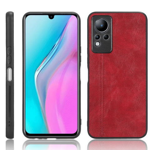 Sewing Cow Pattern Skin PC + PU + TPU Phone Case, For OPPO A58 5G, For Realme C30s/C30 4G, For Infinix Note 11/Note 12 G88, For Infinix Note 12 G96, For Xiaomi Redmi K60 5G, For Xiaomi Redmi K60E 5G, For Xiaomi Redmi Note 12 Pro 5G                     ...