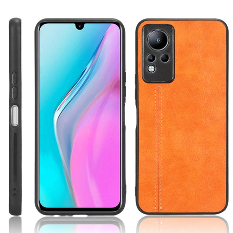 Sewing Cow Pattern Skin PC + PU + TPU Phone Case, For OPPO A58 5G, For Realme C30s/C30 4G, For Infinix Note 11/Note 12 G88, For Infinix Note 12 G96, For Xiaomi Redmi K60 5G, For Xiaomi Redmi K60E 5G, For Xiaomi Redmi Note 12 Pro 5G                     ...