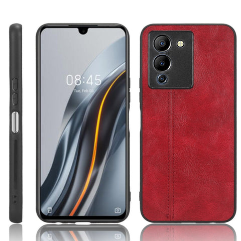 Sewing Cow Pattern Skin PC + PU + TPU Phone Case, For OPPO A58 5G, For Realme C30s/C30 4G, For Infinix Note 11/Note 12 G88, For Infinix Note 12 G96, For Xiaomi Redmi K60 5G, For Xiaomi Redmi K60E 5G, For Xiaomi Redmi Note 12 Pro 5G                     ...