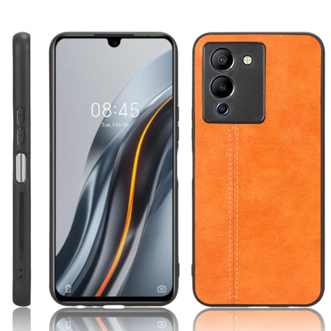 Sewing Cow Pattern Skin PC + PU + TPU Phone Case, For OPPO A58 5G, For Realme C30s/C30 4G, For Infinix Note 11/Note 12 G88, For Infinix Note 12 G96, For Xiaomi Redmi K60 5G, For Xiaomi Redmi K60E 5G, For Xiaomi Redmi Note 12 Pro 5G                     ...