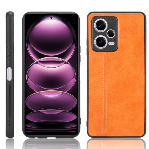 Sewing Cow Pattern Skin PC + PU + TPU Phone Case, For OPPO A58 5G, For Realme C30s/C30 4G, For Infinix Note 11/Note 12 G88, For Infinix Note 12 G96, For Xiaomi Redmi K60 5G, For Xiaomi Redmi K60E 5G, For Xiaomi Redmi Note 12 Pro 5G                     ...