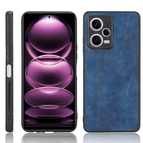 Sewing Cow Pattern Skin PC + PU + TPU Phone Case, For OPPO A58 5G, For Realme C30s/C30 4G, For Infinix Note 11/Note 12 G88, For Infinix Note 12 G96, For Xiaomi Redmi K60 5G, For Xiaomi Redmi K60E 5G, For Xiaomi Redmi Note 12 Pro 5G                     ...