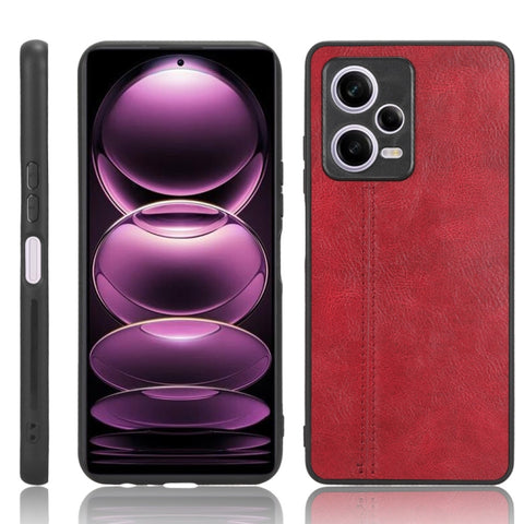 Sewing Cow Pattern Skin PC + PU + TPU Phone Case, For OPPO A58 5G, For Realme C30s/C30 4G, For Infinix Note 11/Note 12 G88, For Infinix Note 12 G96, For Xiaomi Redmi K60 5G, For Xiaomi Redmi K60E 5G, For Xiaomi Redmi Note 12 Pro 5G                     ...