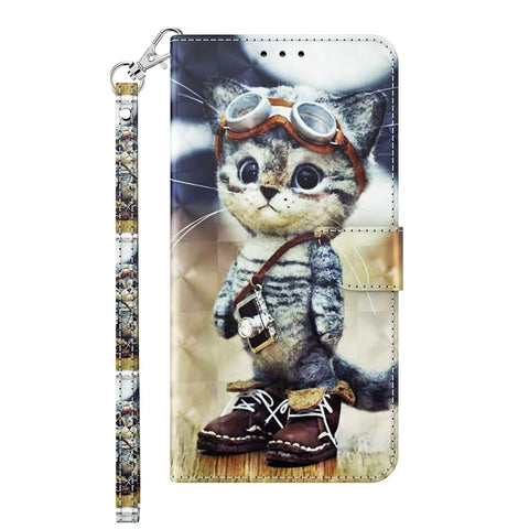 3D Painted Leather Phone Case, For Motorola Moto G73, For Google Pixel 7 5G, For Google Pixel 7 Pro 5G, For Google Pixel 7a 5G