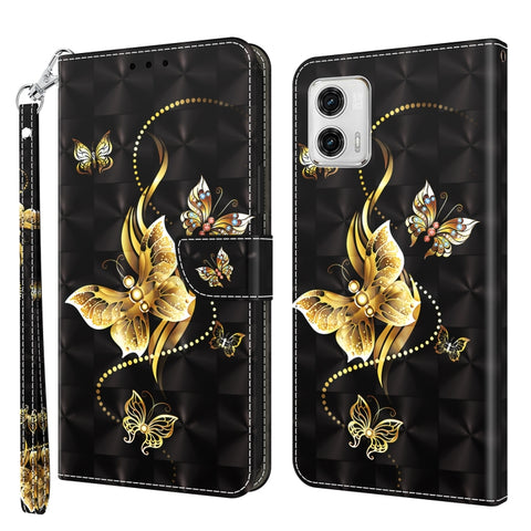 3D Painted Leather Phone Case, For Motorola Moto G73, For Google Pixel 7 5G, For Google Pixel 7 Pro 5G, For Google Pixel 7a 5G