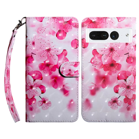 3D Painted Leather Phone Case, For Motorola Moto G73, For Google Pixel 7 5G, For Google Pixel 7 Pro 5G, For Google Pixel 7a 5G