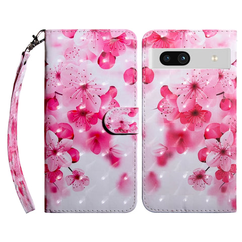 3D Painted Leather Phone Case, For Motorola Moto G73, For Google Pixel 7 5G, For Google Pixel 7 Pro 5G, For Google Pixel 7a 5G