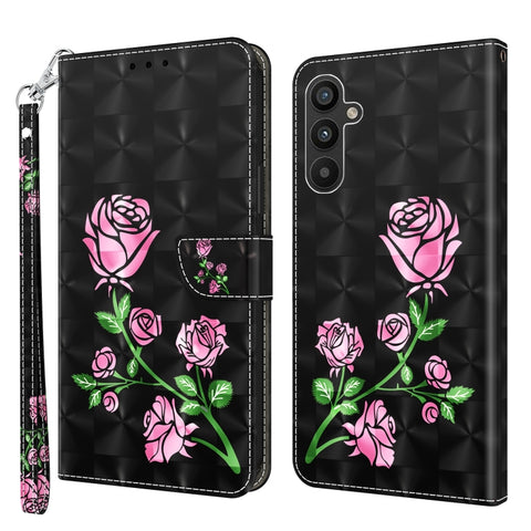 3D Painted Leather Phone Case, For Xiaomi Redmi 11A, For Samsung Galaxy A24 4G, For Samsung Galaxy A34, For Xiaomi Mi 11T Pro