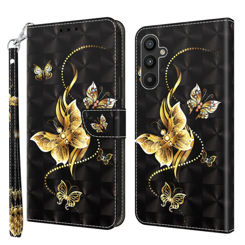 3D Painted Leather Phone Case, For Xiaomi Redmi 11A, For Samsung Galaxy A24 4G, For Samsung Galaxy A34, For Xiaomi Mi 11T Pro
