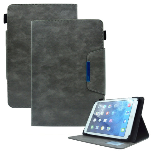 Suede Cross Texture Magnetic Clasp Leather Tablet Case, For 7 inch, For 8 inch, For 10 inch