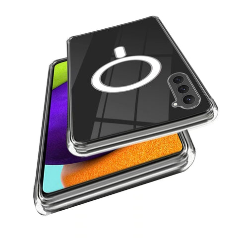 MagSafe Magnetic Acrylic TPU Phone Case, For Samsung Galaxy S23 5G, For Samsung Galaxy S23+ 5G, For Samsung Galaxy S23 Ultra 5G
