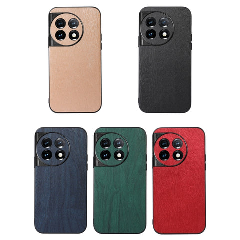 Wood Texture PU Phone Case, For OnePlus 11, For OnePlus 11R/Ace 2, For Sony Xperia 1 V, For Samsung Galaxy A24 4G