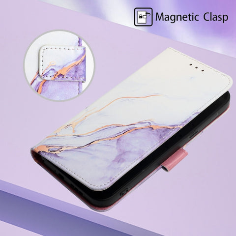 PT003 Marble Pattern Flip Leather Phone Case, For Samsung Galaxy A34 5G, For Samsung Galaxy A54 5G