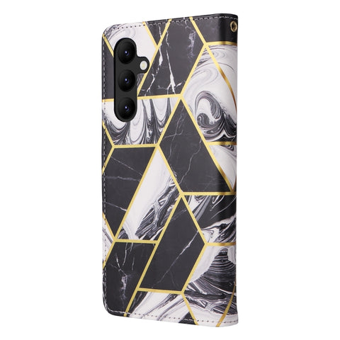 Marble Bronzing Stitching Leather Phone Case, For Samsung Galaxy A34 5G, For Samsung Galaxy A54 5G, For Xiaomi Redmi Note 12 5G, For Xiaomi Redmi Note 12 Pro 5G, For Xiaomi Redmi Note 12 Pro+ 5G