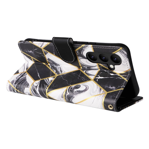 Marble Bronzing Stitching Leather Phone Case, For Samsung Galaxy A34 5G, For Samsung Galaxy A54 5G, For Xiaomi Redmi Note 12 5G, For Xiaomi Redmi Note 12 Pro 5G, For Xiaomi Redmi Note 12 Pro+ 5G