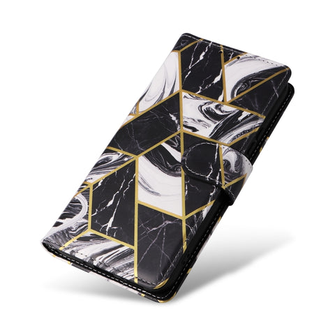 Marble Bronzing Stitching Leather Phone Case, For Samsung Galaxy A34 5G, For Samsung Galaxy A54 5G, For Xiaomi Redmi Note 12 5G, For Xiaomi Redmi Note 12 Pro 5G, For Xiaomi Redmi Note 12 Pro+ 5G