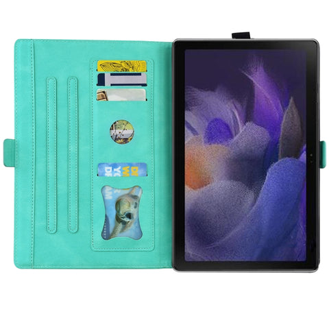 Love Butterfly Pattern Leather Tablet Case with Holder & Sleep / Wake-up Function, For Samsung Galaxy Tab A8 10.5 2021