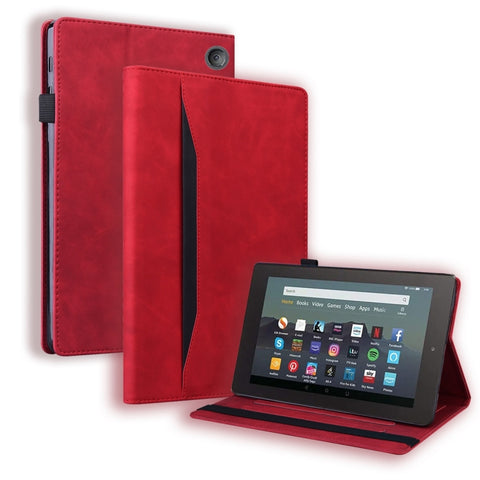 Business Shockproof Horizontal Flip Leather Tablet Case with Wake-up Function, For Samsung Galaxy Tab A8 10.5 2021, For Amazon Kindle Fire 7 2022