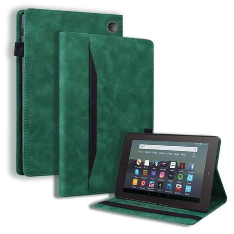 Business Shockproof Horizontal Flip Leather Tablet Case with Wake-up Function, For Samsung Galaxy Tab A8 10.5 2021, For Amazon Kindle Fire 7 2022