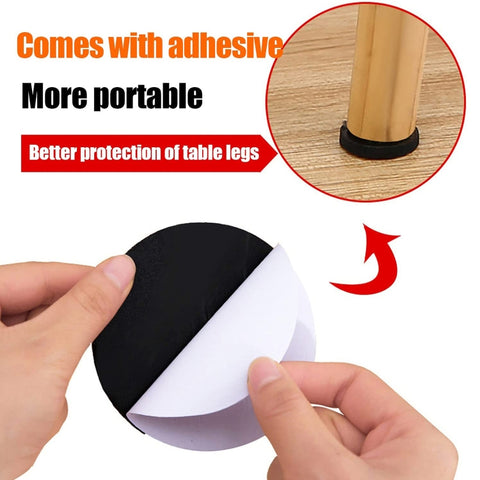 95 in 1 EVA Self Adhesive Anti Slip Furniture Leg Pads Set, 93PCS/Set