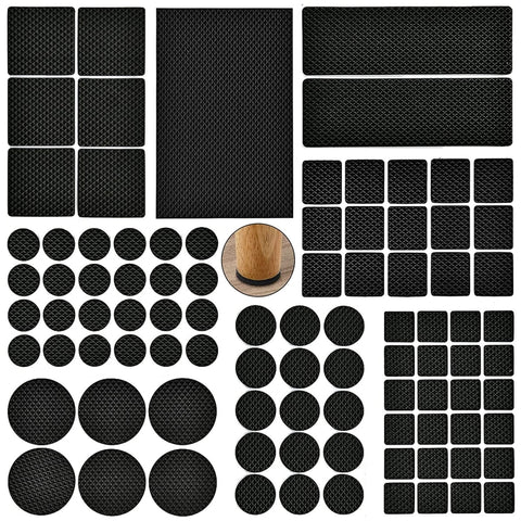 95 in 1 EVA Self Adhesive Anti Slip Furniture Leg Pads Set, 93PCS/Set