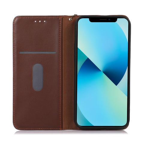 KHAZNEH Nappa Top Layer Cowhide Leather Phone Case, For OPPO Find X6, For OPPO Find X6 Pro, For Xiaomi Redmi Note 12 4G Global, For Samsung Galaxy M14 5G