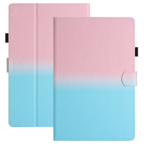 Stitching Gradient Leather Tablet Case, For Amazon Kindle Paperwhite 4/3/2/1, For Amazon Kindle Fire 7 2019 / 2017 / 2015, For Samsung Galaxy Tab A 10.1 2019 T510 / T515, For Samsung Galaxy Tab A7 Lite T220 / T225                                       ...