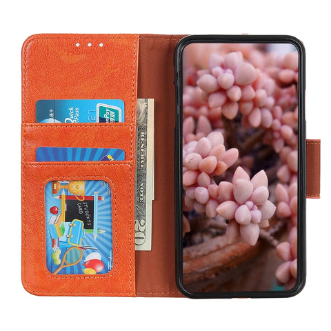 Nappa Texture Leather Phone Case, For Samsung Galaxy M14