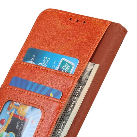 Nappa Texture Leather Phone Case, For Samsung Galaxy M14