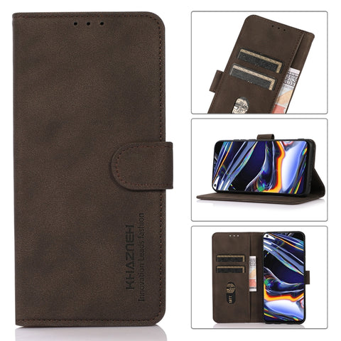 KHAZNEH Matte Texture Leather Phone Case, For Samsung Galaxy M14