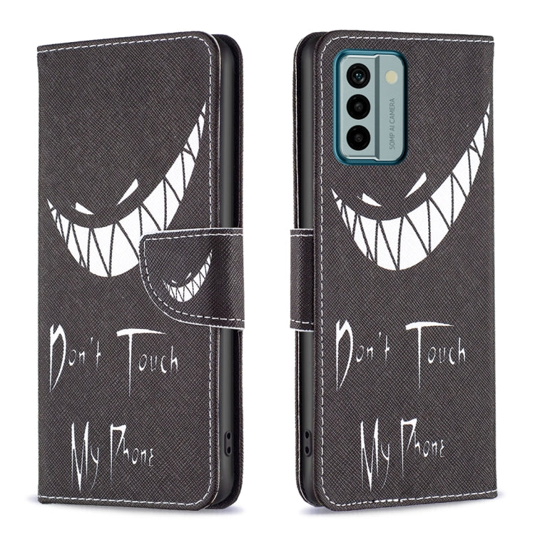 Colored Drawing Pattern Leather Phone Case, For Nokia G22