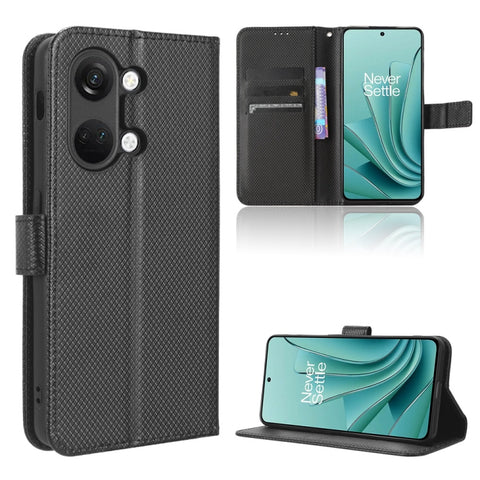 Diamond Texture Leather Phone Case, For OnePlus 11R / Ace 2, For OnePlus Ace 2V, For Umidigi A13 Pro 5G, For ZTE Blade A32, For ZTE Blade V40 Design