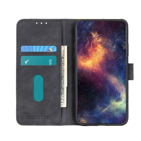 KHAZNEH Retro Texture Horizontal Flip Leather Phone Case, For Samsung Galaxy M14