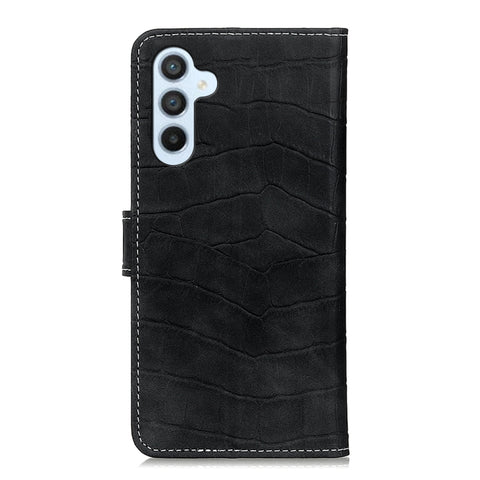 Magnetic Crocodile Texture Horizontal Flip Leather Phone Case, For Samsung Galaxy M14