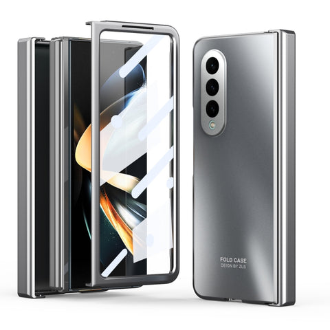 Integrated Electroplating Folding All-inclusive Phone Case, For Samsung Galaxy Z Fold4 5G