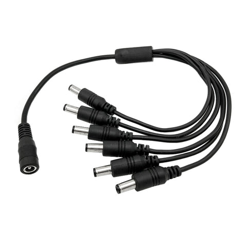 DC Female to DC Male Power Connection Extension Cable, 0.37m 4 in 1, 0.42m 8 in 1, 0.37m 2 in 1, 0.37m 6 in 1, 0.37m 3 in 1, 0.5m 16 in 1