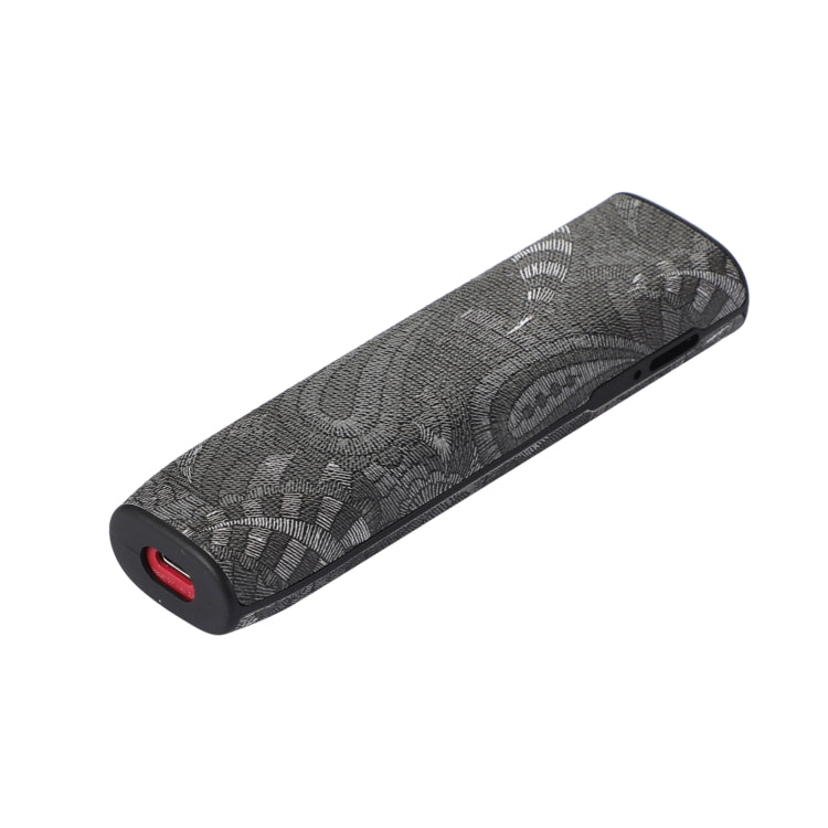 TPU+PU Skinned Electronic Cigarette Protective Case with Lanyard, For IQOS ILUMA ONE