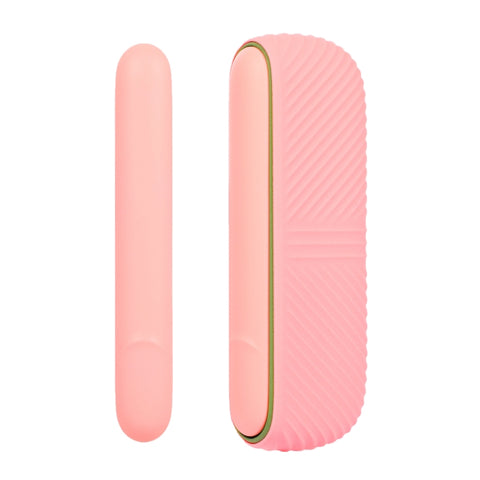 Silicone Electronic Cigarette Case Charging Compartment With Side Cover, For IQOS ILUMA
