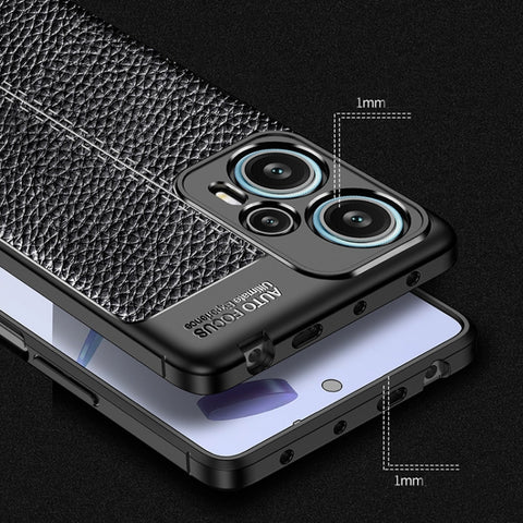Litchi Texture Shockproof TPU Phone Case, For Xiaomi Redmi Note 12 Turbo, For Samsung Galaxy M14
