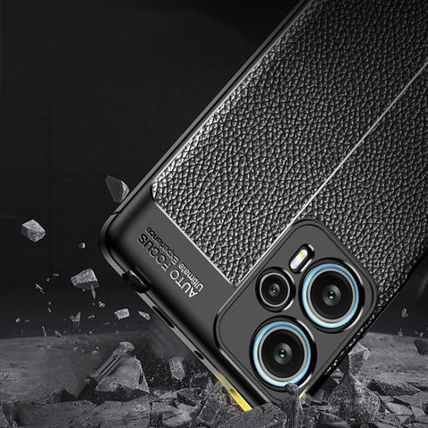 Litchi Texture Shockproof TPU Phone Case, For Xiaomi Redmi Note 12 Turbo, For Samsung Galaxy M14