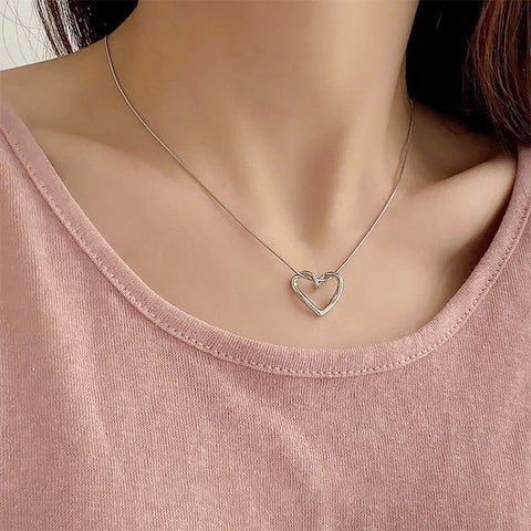 Ladies Alphabet Versatile Titanium Steel Necklace Twist Chain, XL2001, XL1951, XL1400, XL1437, XL2010, XL1505, XL1839, XL1864, XL1502, XL1570, XL1170, XL1459, XL1788, XL1780, XL1946, XL1089, XL1958, XL1790, XL1893