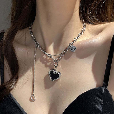 Ladies Alphabet Versatile Titanium Steel Necklace Twist Chain, XL2001, XL1951, XL1400, XL1437, XL2010, XL1505, XL1839, XL1864, XL1502, XL1570, XL1170, XL1459, XL1788, XL1780, XL1946, XL1089, XL1958, XL1790, XL1893
