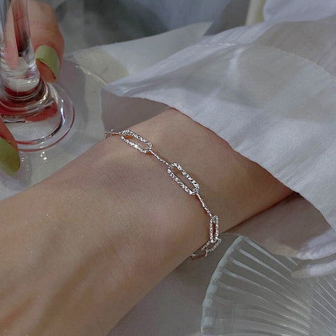 Sterling Silver Gypsophila Beanie Ladies Bracelet, Specification:SL0004, SL0004, SL0153, SL0543, SL0741, SL0490, SL0141, SL0719, SL0752, SL0654, SL0651, SL0661, SL0742, SL0743, SL0744, SL0751, SL0754, SL0700, SL0740, XL0140, SL0423, XL1194, JL0004 Ankl...
