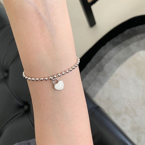 Sterling Silver Gypsophila Beanie Ladies Bracelet, Specification:SL0004, SL0004, SL0153, SL0543, SL0741, SL0490, SL0141, SL0719, SL0752, SL0654, SL0651, SL0661, SL0742, SL0743, SL0744, SL0751, SL0754, SL0700, SL0740, XL0140, SL0423, XL1194, JL0004 Ankl...