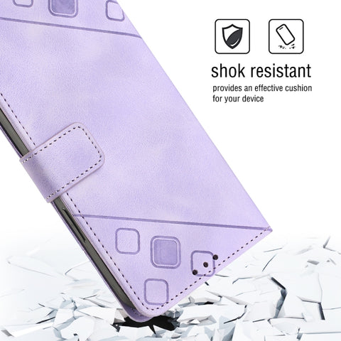 Skin-feel Embossed Leather Phone Case, For Samsung Galaxy A02s 164mm, For Samsung Galaxy A02s 166mm, For Samsung Galaxy A03 166mm EU Version, For Samsung Galaxy A03 164mm Global, For Samsung Galaxy A23 JP Version, For Samsung Galaxy A24 4G             ...