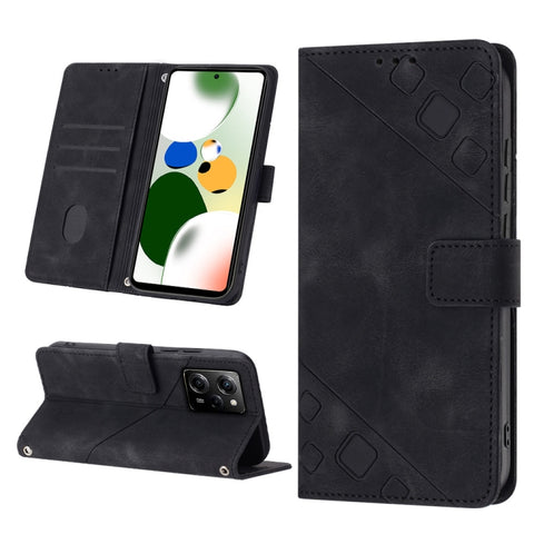 Skin-feel Embossed Leather Phone Case, For Samsung Galaxy A02s 164mm, For Samsung Galaxy A02s 166mm, For Samsung Galaxy A03 166mm EU Version, For Samsung Galaxy A03 164mm Global, For Samsung Galaxy A23 JP Version, For Samsung Galaxy A24 4G             ...
