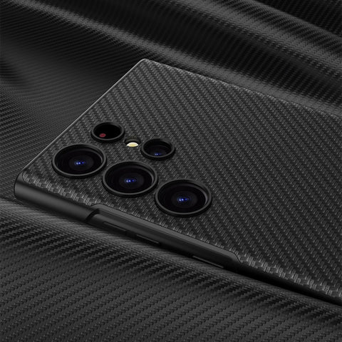 GKK Triumph Ultra-Thin Plain Leather Phone Case with Holder, For Samsung Galaxy S23 5G, For Samsung Galaxy S23+ 5G, For Samsung Galaxy S23 Ultra 5G